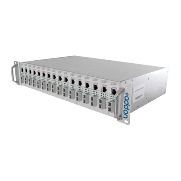 Add-On Addon 19 Inch Unmanaged Media Converter Chassis w/ 16-Slot Rack Mount ADD-RACK-16 - main